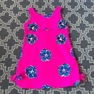 Lilly Pulitzer size 5 dress. Bright pink floral.
